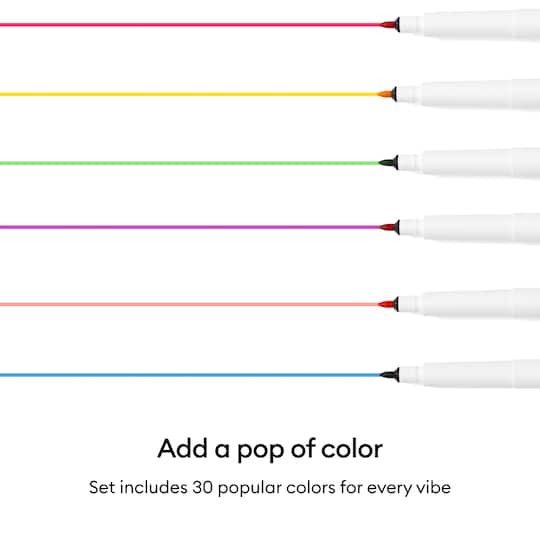Cricut® Infusible Ink™ 1mm Ultimate Sampler Sublimation Markers, 30ct. with Adapter